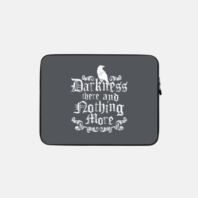 Darkness There-None-Zippered-Laptop Sleeve-Nemons