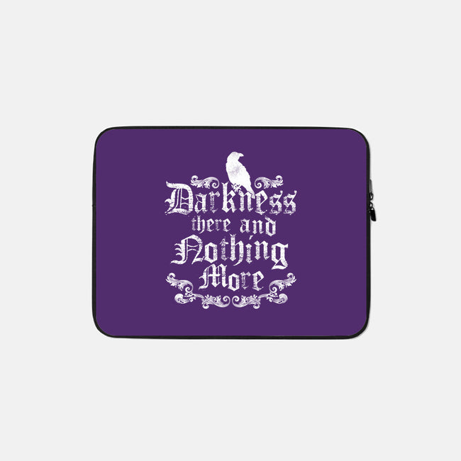 Darkness There-None-Zippered-Laptop Sleeve-Nemons