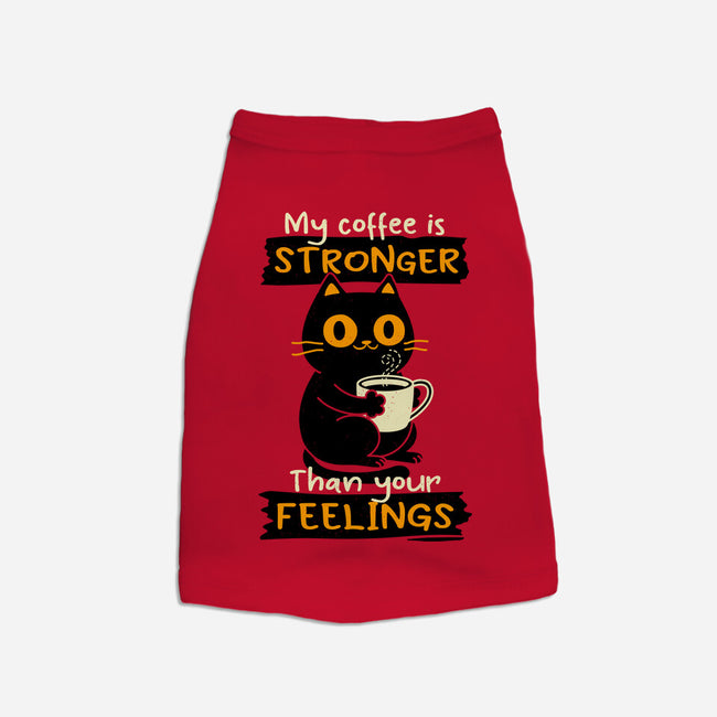 Stronger Than Your Feelings-Dog-Basic-Pet Tank-Xentee