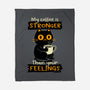 Stronger Than Your Feelings-None-Fleece-Blanket-Xentee