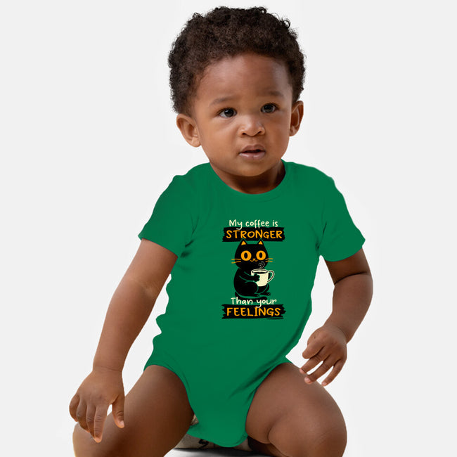 Stronger Than Your Feelings-Baby-Basic-Onesie-Xentee