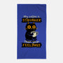 Stronger Than Your Feelings-None-Beach-Towel-Xentee