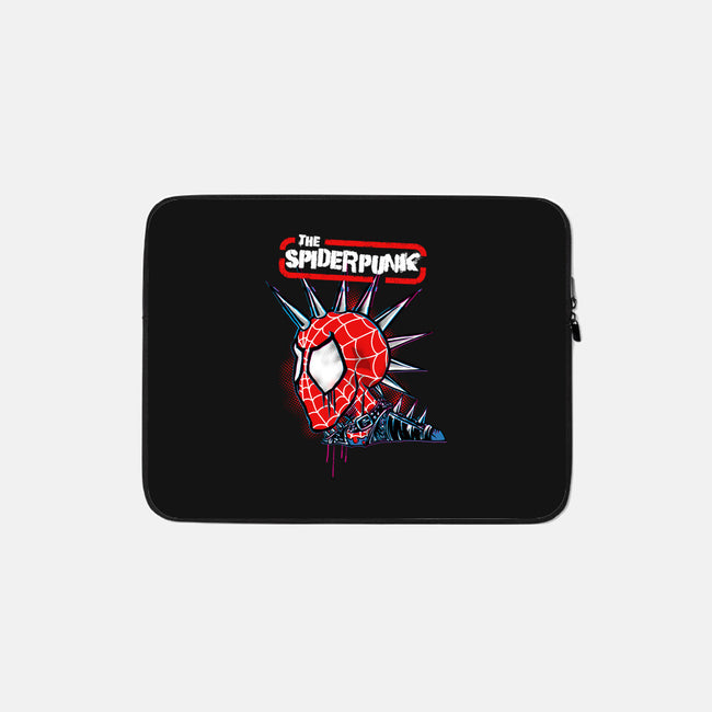 The Spiderpunk-None-Zippered-Laptop Sleeve-joerawks