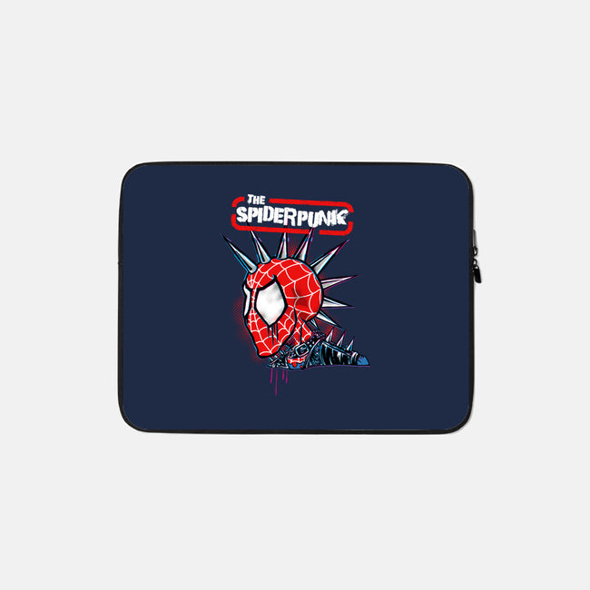 The Spiderpunk-None-Zippered-Laptop Sleeve-joerawks