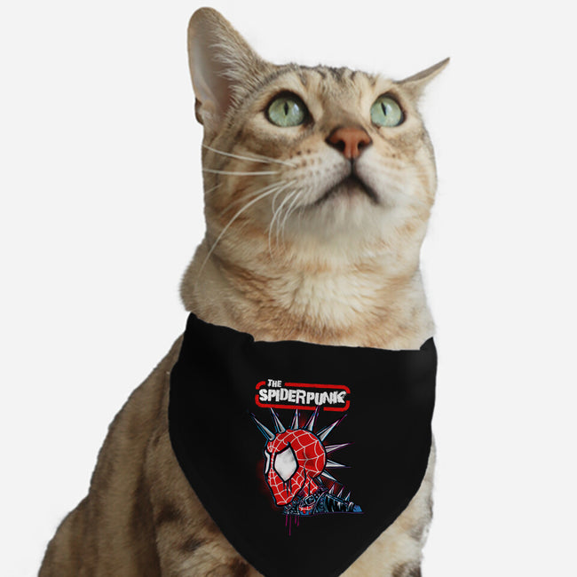 The Spiderpunk-Cat-Adjustable-Pet Collar-joerawks