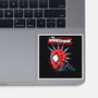 The Spiderpunk-None-Glossy-Sticker-joerawks