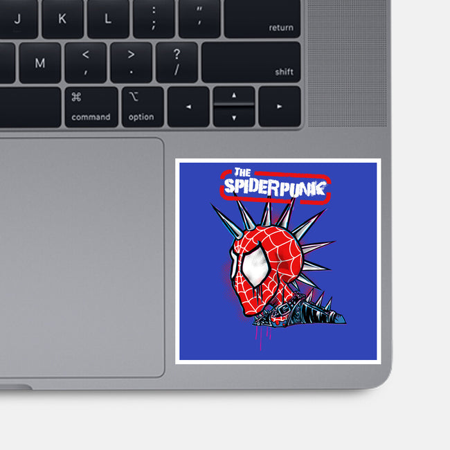 The Spiderpunk-None-Glossy-Sticker-joerawks