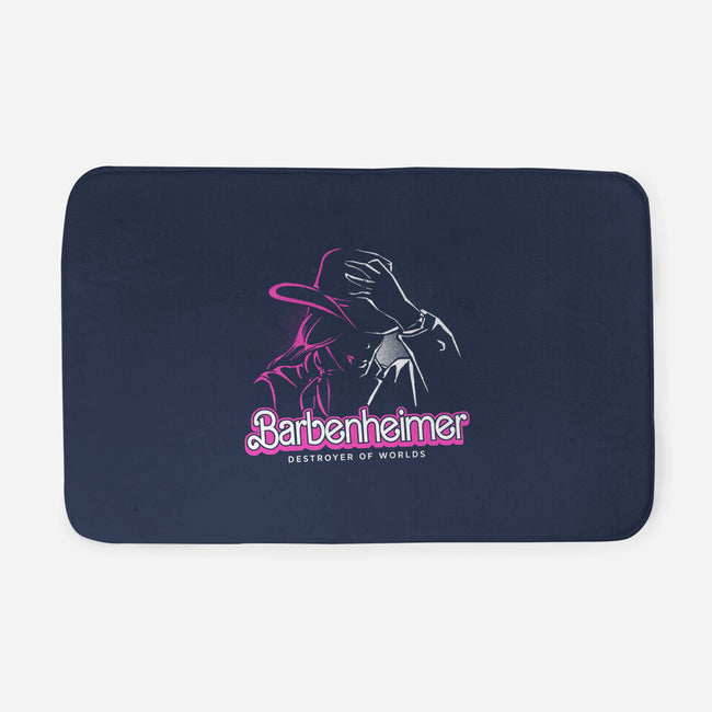 Barbenheimer-None-Memory Foam-Bath Mat-estudiofitas