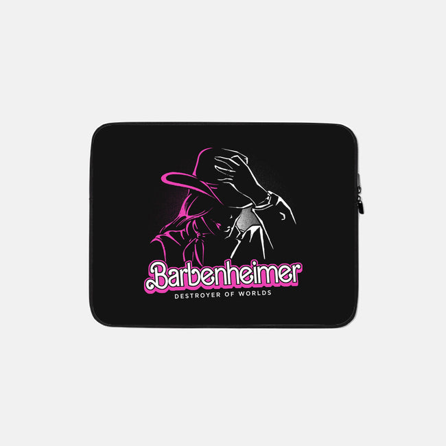 Barbenheimer-None-Zippered-Laptop Sleeve-estudiofitas