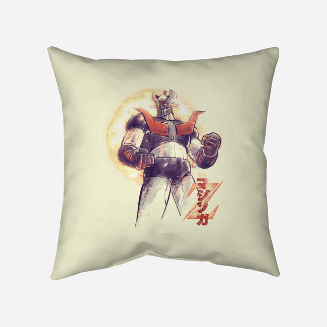 Super-Alloy Z-None-Removable Cover-Throw Pillow-saqman