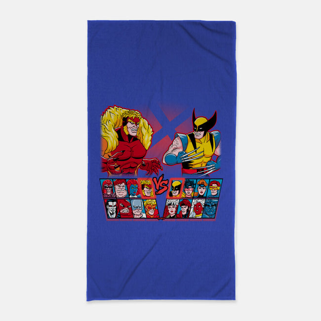 Mutant Fighter-None-Beach-Towel-Andriu