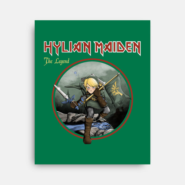 Hylian Maiden-None-Stretched-Canvas-retrodivision