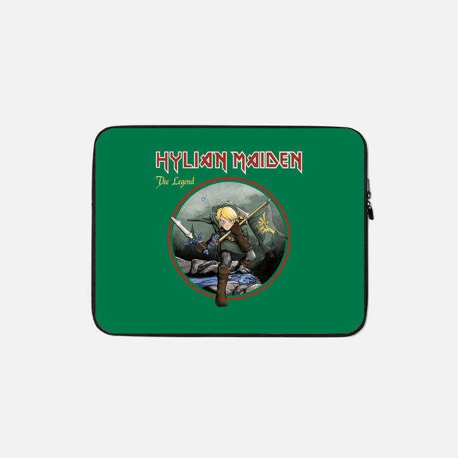 Hylian Maiden-None-Zippered-Laptop Sleeve-retrodivision