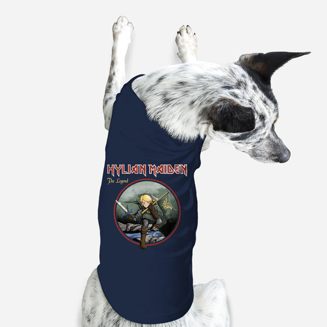 Hylian Maiden-Dog-Basic-Pet Tank-retrodivision