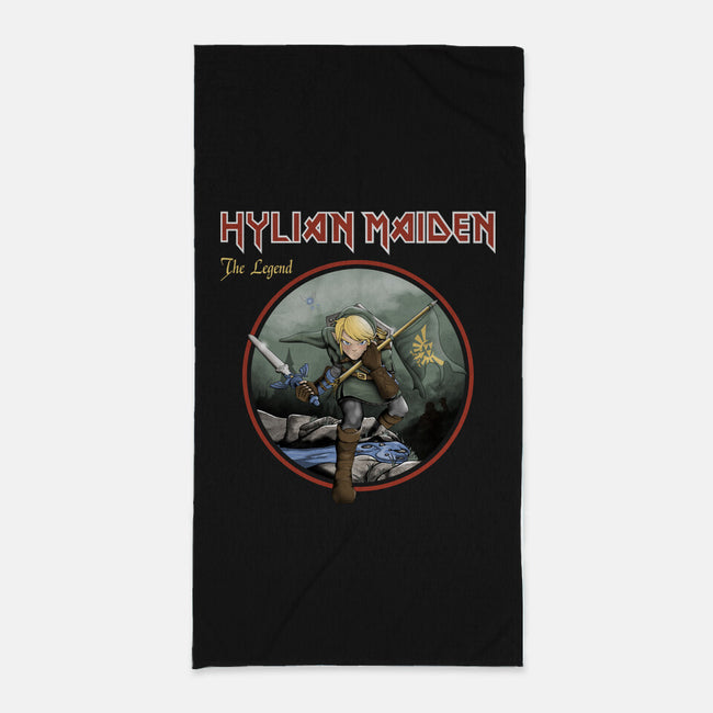 Hylian Maiden-None-Beach-Towel-retrodivision