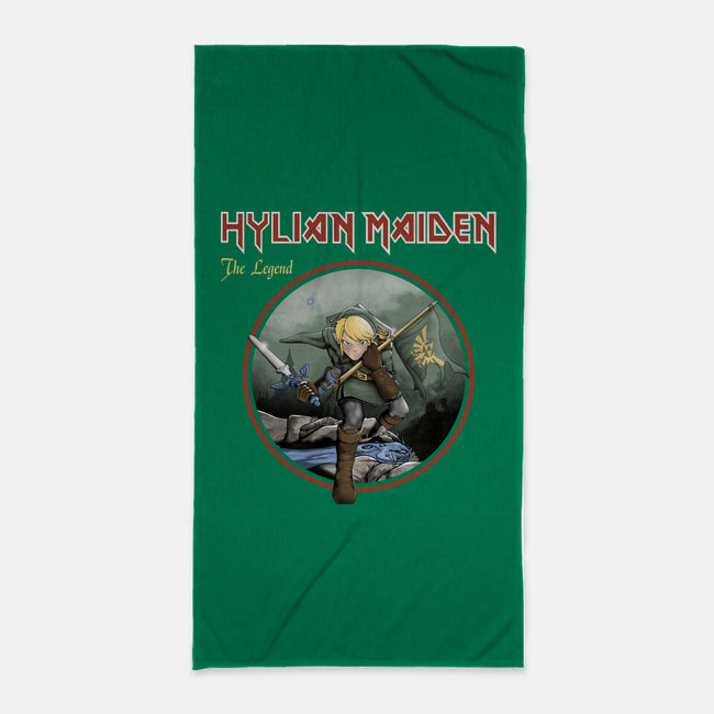 Hylian Maiden-None-Beach-Towel-retrodivision