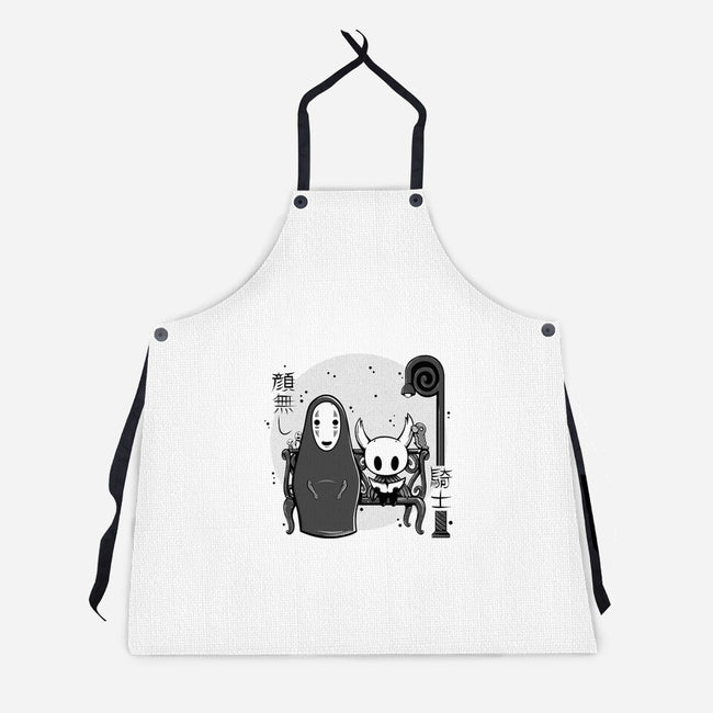 Hollow Face-Unisex-Kitchen-Apron-Ca Mask