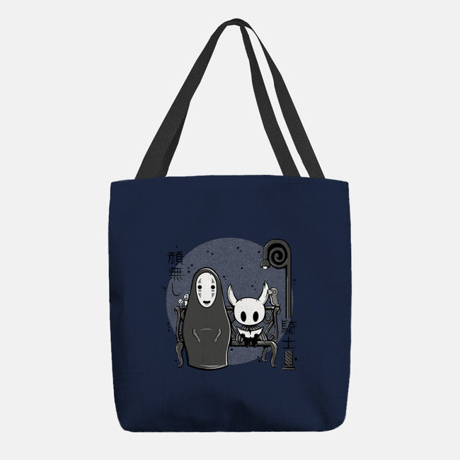 Hollow Face-None-Basic Tote-Bag-Ca Mask