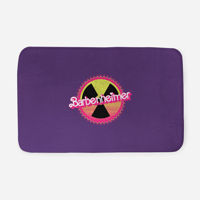 Barbenheimer Reactor-None-Memory Foam-Bath Mat-rocketman_art