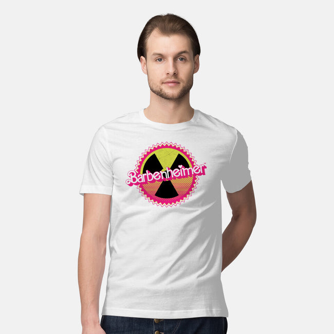 Barbenheimer Reactor-Mens-Premium-Tee-rocketman_art