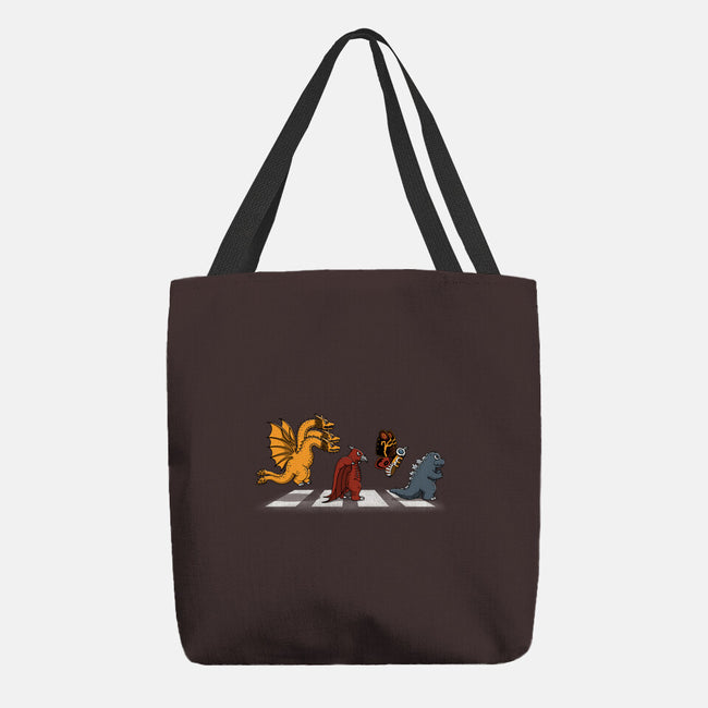 Kaiju Road-None-Basic Tote-Bag-pigboom