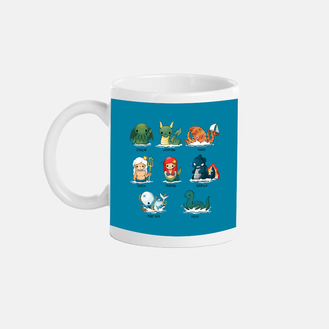 Sea Monsters-None-Mug-Drinkware-Vallina84