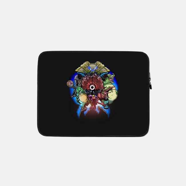 A Super Metroid Story-None-Zippered-Laptop Sleeve-Diego Oliver