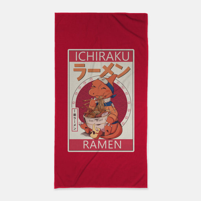 Ichiraku Noodles-None-Beach-Towel-jacnicolauart