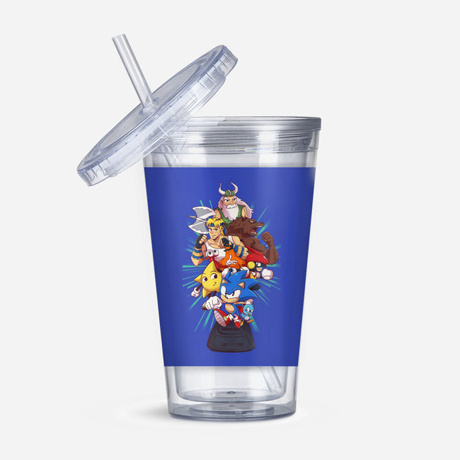 Megadrive-None-Acrylic Tumbler-Drinkware-jacnicolauart