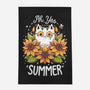 Summer Kitten Sniffles-None-Indoor-Rug-Snouleaf