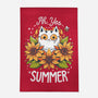 Summer Kitten Sniffles-None-Indoor-Rug-Snouleaf