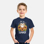 Summer Kitten Sniffles-Youth-Basic-Tee-Snouleaf