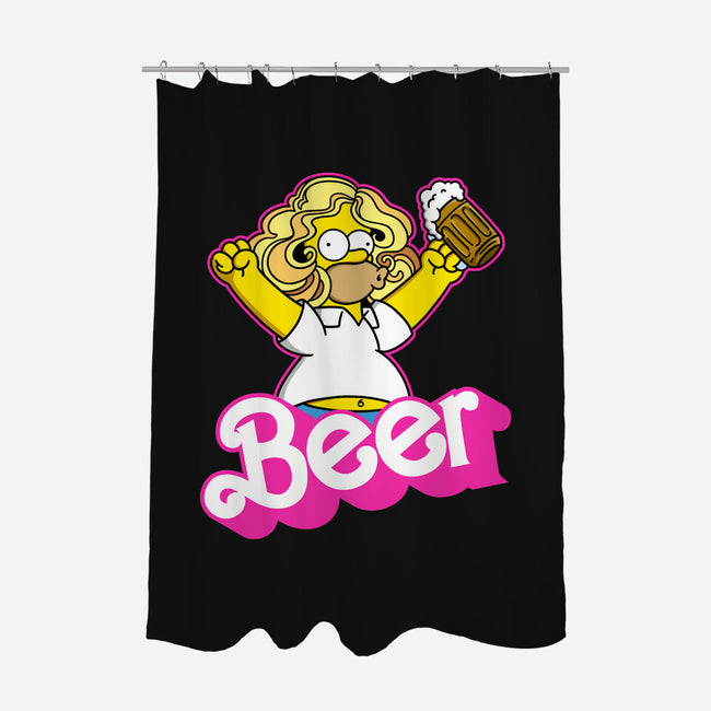 Beerbie-None-Polyester-Shower Curtain-Barbadifuoco