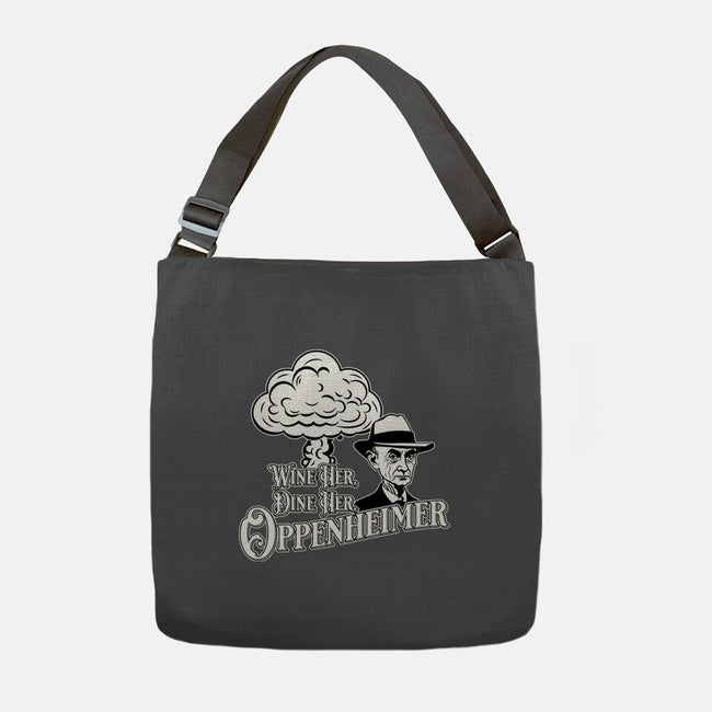 Wine Her Dine Her-None-Adjustable Tote-Bag-RoboMega