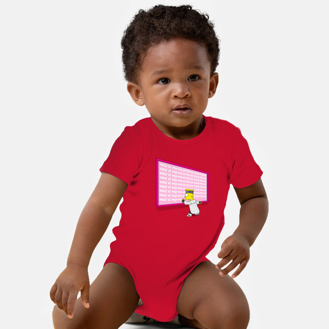 Mojo Dojo-Baby-Basic-Onesie-MarianoSan