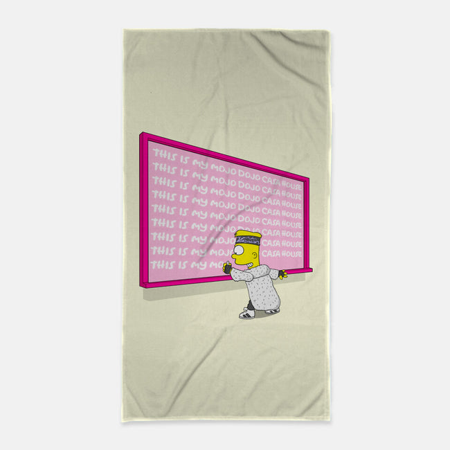 Mojo Dojo-None-Beach-Towel-MarianoSan