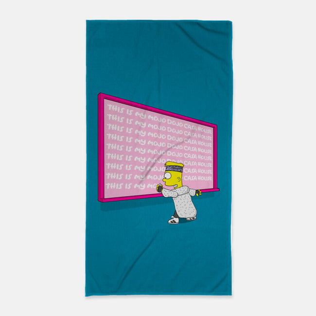 Mojo Dojo-None-Beach-Towel-MarianoSan