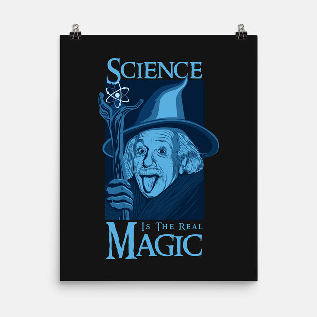 Science Is The Real Magic-None-Matte-Poster-sachpica