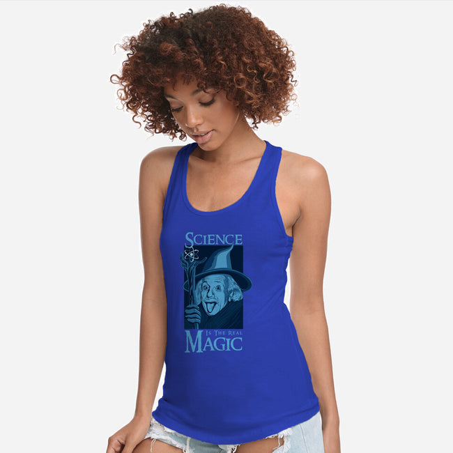 Science Is The Real Magic-Womens-Racerback-Tank-sachpica