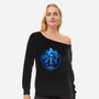 God Of Underworld-Womens-Off Shoulder-Sweatshirt-daobiwan