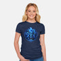 God Of Underworld-Womens-Fitted-Tee-daobiwan