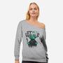 Peace Not War-Womens-Off Shoulder-Sweatshirt-CappO