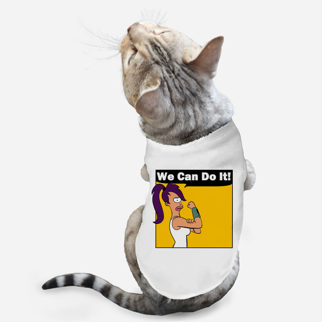 We Can Do It-Cat-Basic-Pet Tank-intheo9