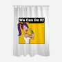 We Can Do It-None-Polyester-Shower Curtain-intheo9