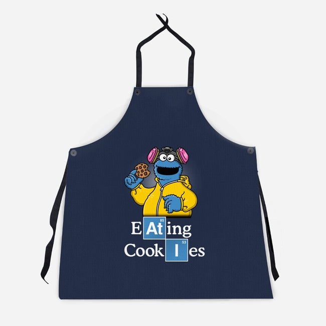 Eating Cookies-Unisex-Kitchen-Apron-Barbadifuoco