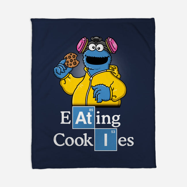 Eating Cookies-None-Fleece-Blanket-Barbadifuoco