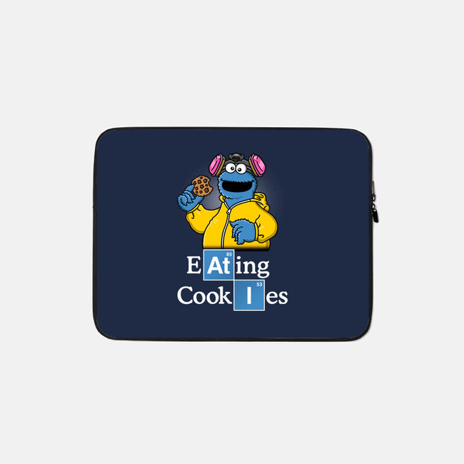 Eating Cookies-None-Zippered-Laptop Sleeve-Barbadifuoco