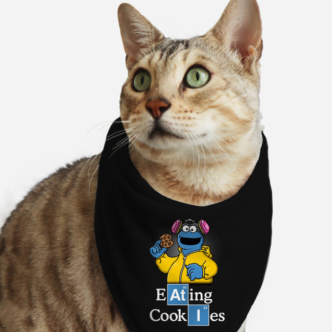 Eating Cookies-Cat-Bandana-Pet Collar-Barbadifuoco