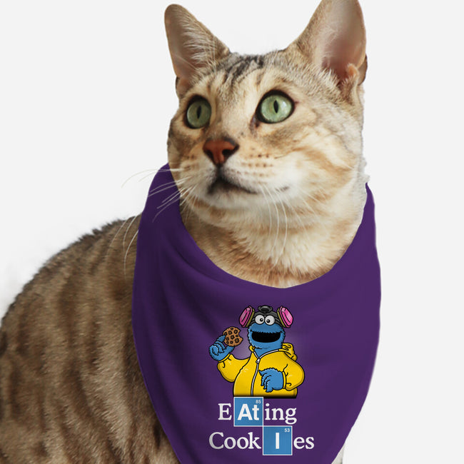 Eating Cookies-Cat-Bandana-Pet Collar-Barbadifuoco