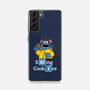 Eating Cookies-Samsung-Snap-Phone Case-Barbadifuoco